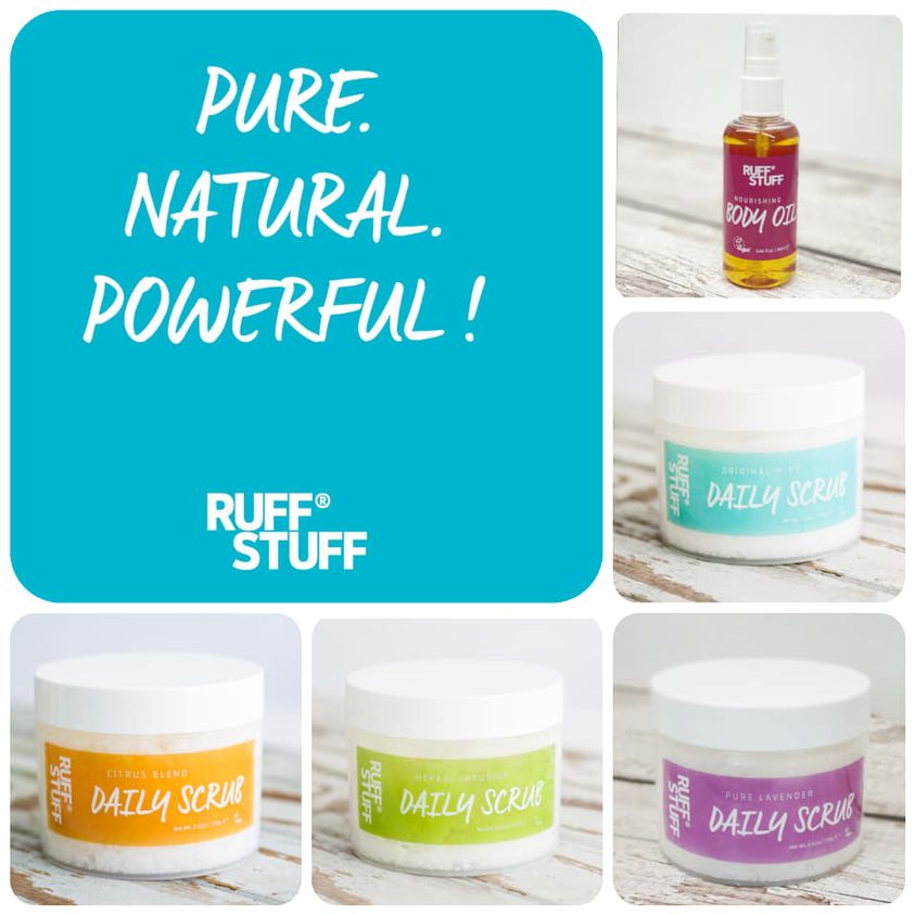 Ruff Stuff Body Scrub - Original Mint 250g