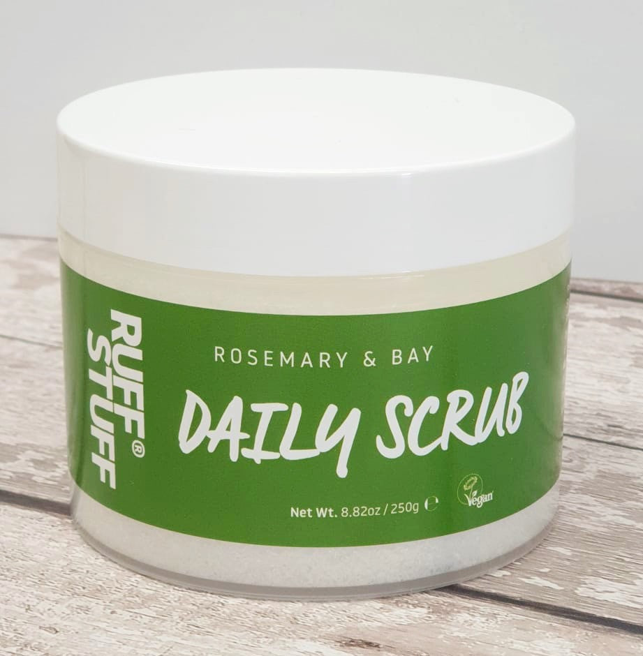 Ruff Stuff Body Scrub - Rosemary and Bay 250g